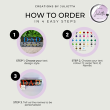 Load image into Gallery viewer, Custom Name Plate | Customized Name Plate | Creations by Julietta