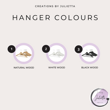 Load image into Gallery viewer, Personalised Wedding Coat Hanger