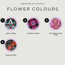 Load image into Gallery viewer, Flower Shadow Box | Flower Box Frame | Creations by Julietta