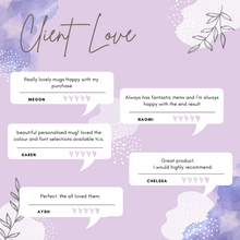 Load image into Gallery viewer, Personalised Artisan Coffee Mug