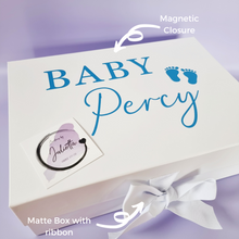 Load image into Gallery viewer, Baby Gift Box | Personalized Baby Gift Box | Creations by Julietta
