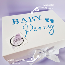 Load image into Gallery viewer, Baby Gift Box | Personalized Baby Gift Box | Creations by Julietta
