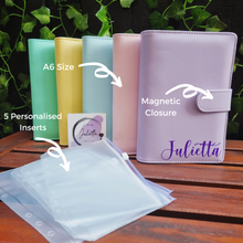 Load image into Gallery viewer, Cash Envelope System | Cash Wallet Binder | Creations by Julietta