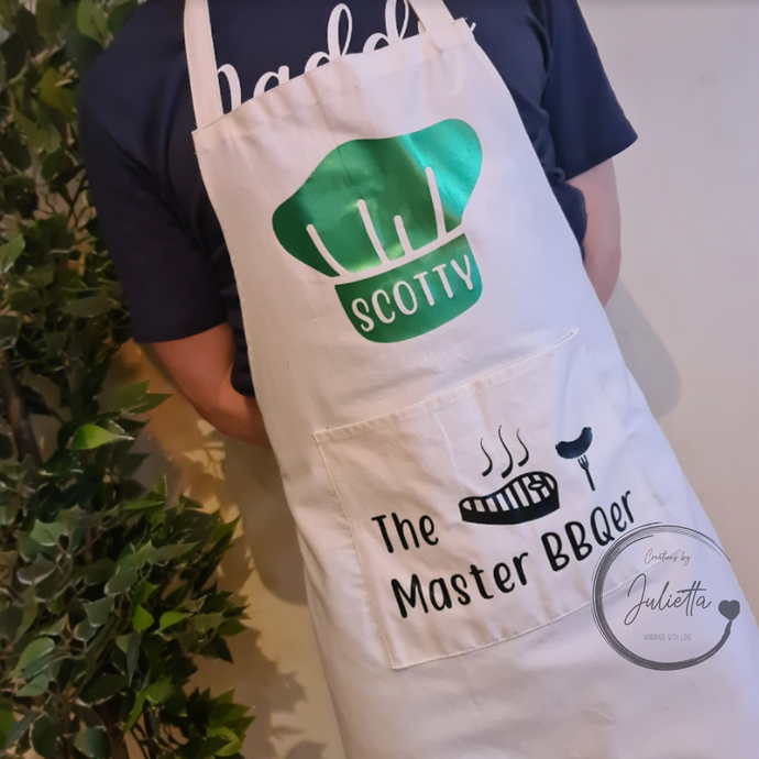 Custom Aprons with Logo | Chef Apron | Creations by Julietta