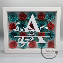 Load image into Gallery viewer, Flower Shadow Box | Flower Box Frame | Creations by Julietta