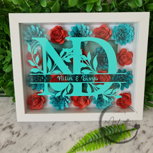 Load image into Gallery viewer, Flower Shadow Box | Flower Box Frame | Creations by Julietta