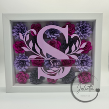 Load image into Gallery viewer, Flower Shadow Box | Flower Box Frame | Creations by Julietta