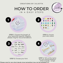 Load image into Gallery viewer, Custom Iron On Name Transfers