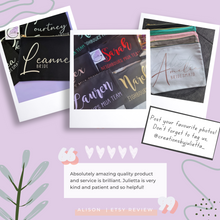 Load image into Gallery viewer, Custom Makeup Bags | Personalized Makeup Bag | Creations by Julietta
