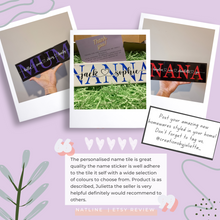 Load image into Gallery viewer, Personalized Name Plate for House | Name Plate | Creations by Julietta