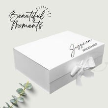 Load image into Gallery viewer, Personalised Bridesmaid Proposal Ribbon Gift Box
