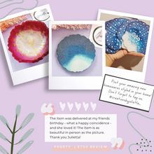 Load image into Gallery viewer, Resin Ocean Coasters | Resin Sea Coasters | Creations by Julietta