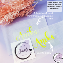 Load image into Gallery viewer, Custom Iron On Name Transfers