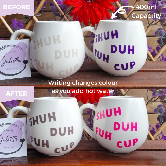 Color Changing Coffee Mug | Color Changing Mug | Creations by Julietta
