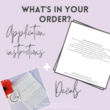 Load image into Gallery viewer, Custom Iron On Name Transfers