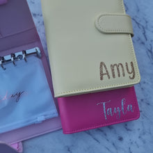 Load and play video in Gallery viewer, Personalised A6 Budget Planner