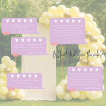 Load image into Gallery viewer, Sweet Little One Fabric Decal – Baby Shower Heat Transfer for Cotton &amp; Linen Backdrops
