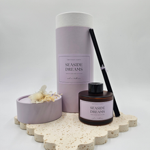 Load image into Gallery viewer, Seaside Dreams Reed Diffuser 100ml – Luxury Home Fragrance
