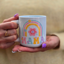 Load image into Gallery viewer, Pastel Coffee 'Aura' Mug 320ml - Mama Rainbow, Baby Blue
