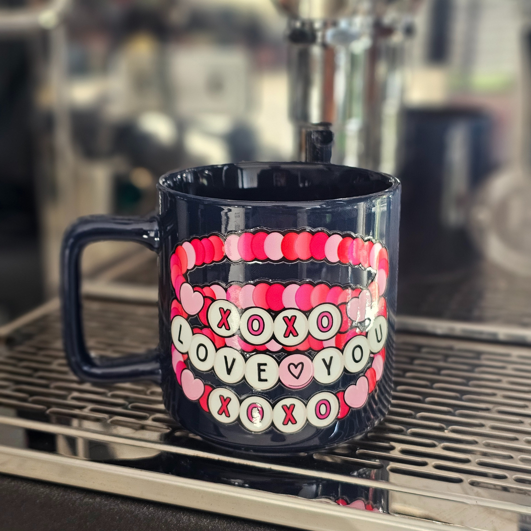 Coffee Mug - Love You Charm Bracelet