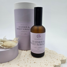 Load image into Gallery viewer, Leather &amp; Sweet Tobacco Luxe Fragrance Mist 100ml – Luxury Home Fragrance
