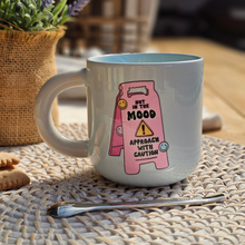 Load image into Gallery viewer, Pastel Coffee 'Aura' Mug 320ml - Mood Caution, Baby Blue
