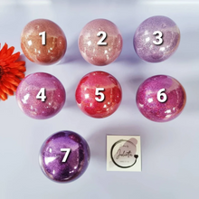 Load image into Gallery viewer, Personalised Glittered Baubles
