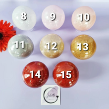 Load image into Gallery viewer, Personalised Glittered Baubles
